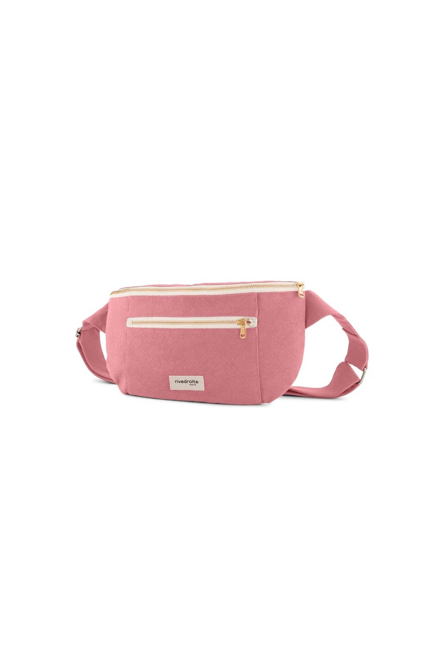 Rivedroite Paris Women's Orsel Sling Bag in rose pink - women's bag - detail view