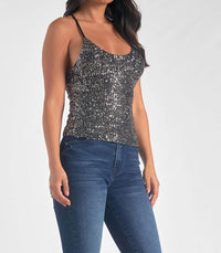 Sequin Tank Top