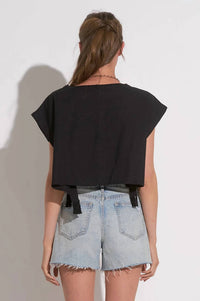 Elan - Sophia Crew Neck Tee