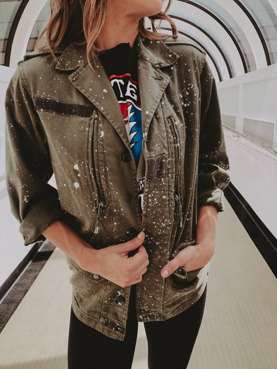 Sojara - Military Shirt Jacket
