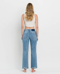 Vervet By Flying Monkey - Distressed Straight Leg Jeans
