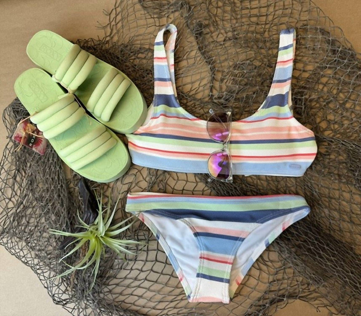 Roxy - Line Up Bralette Bikini Top