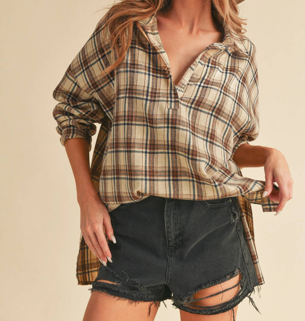 Aemi + Co - Flannel Shirt