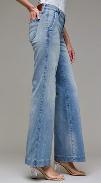 Hidden - Happi Wide Leg Jean