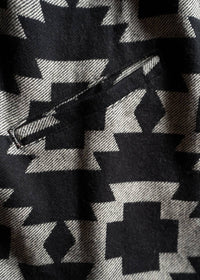 Iron & Resin Yumani Jacquard Pattern Shirt in black - women's shirt - view 7