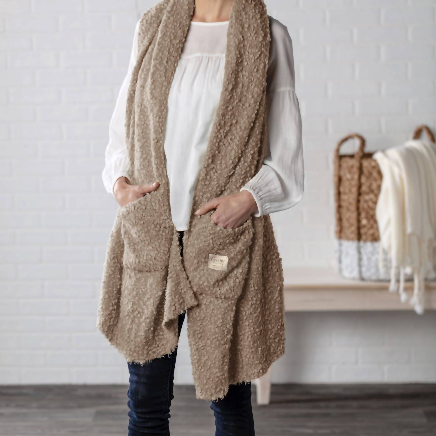 Demdaco - Giving Shawl With Bookmark