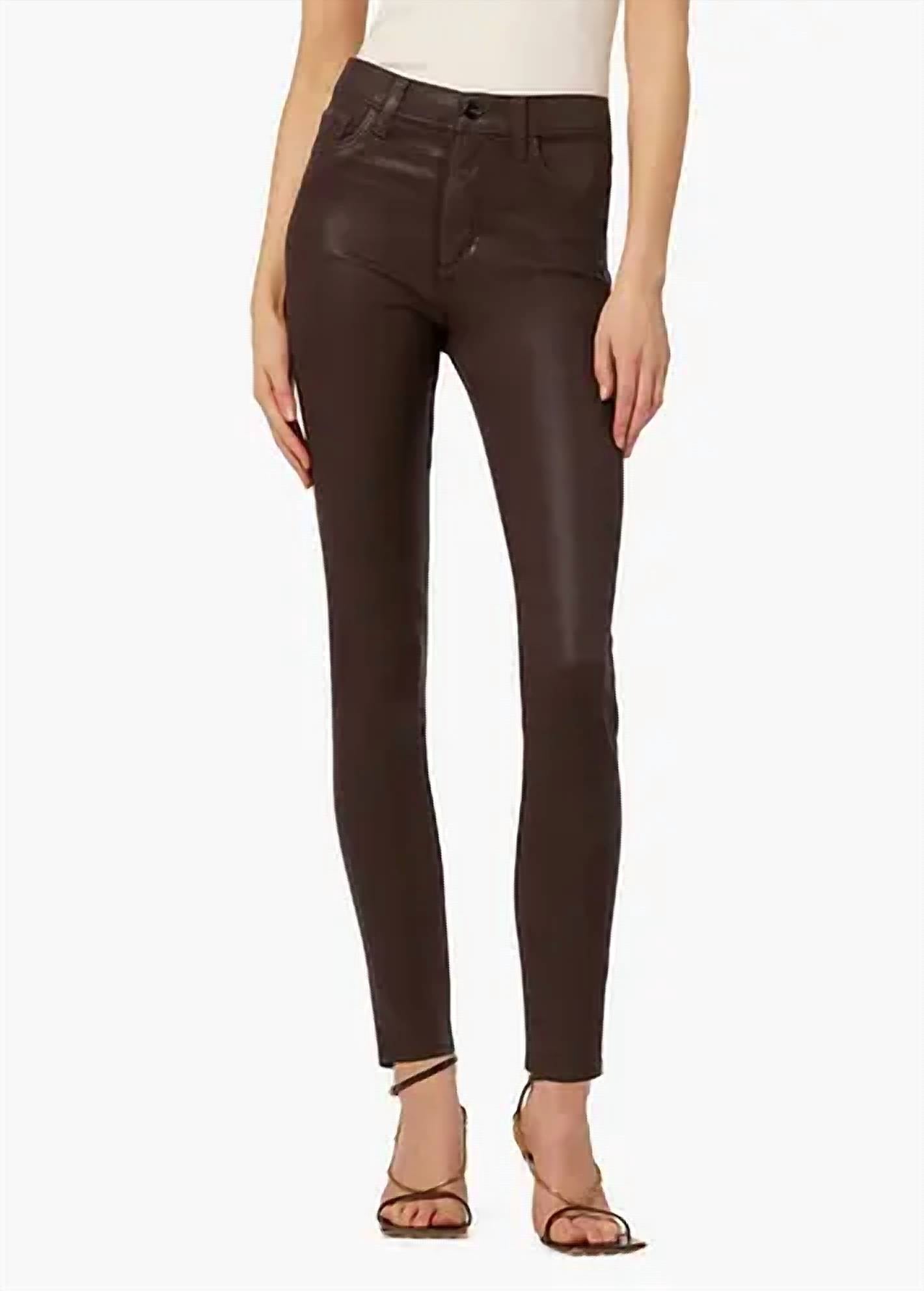Joe'S Jeans - Women's Charlie Leather Coated Jeans