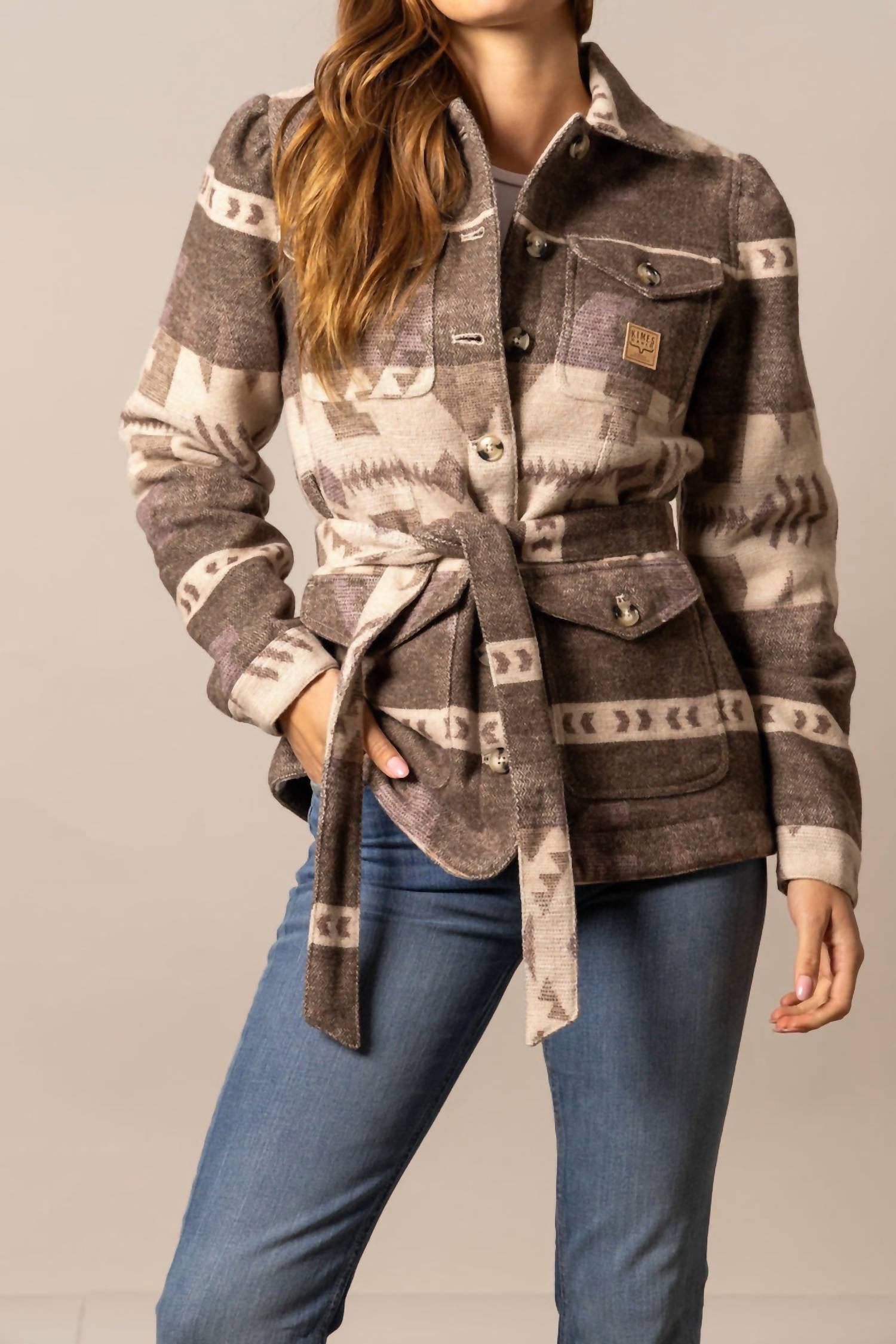 Kimes Ranch Rebecca Wool Coat in natural - women's jacket