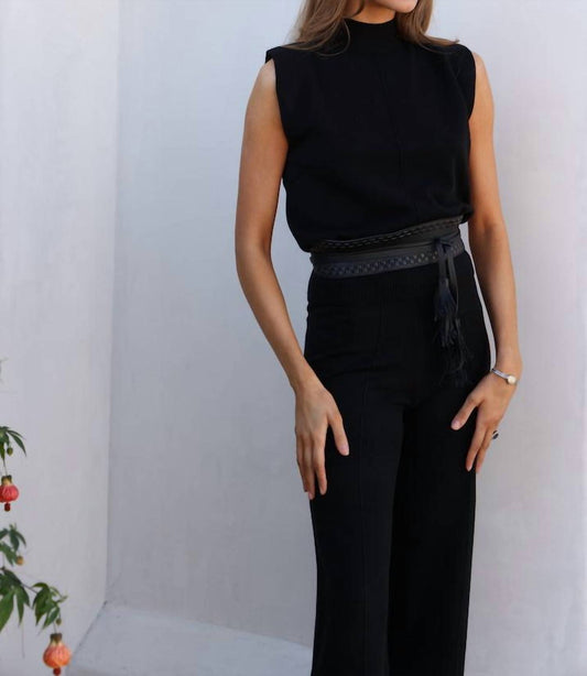 Skies Are Blue - Just What You Need Mock Neck Top