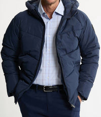 Jachs New York - Quilted Hooded Long Sleeve Puffer Jacket
