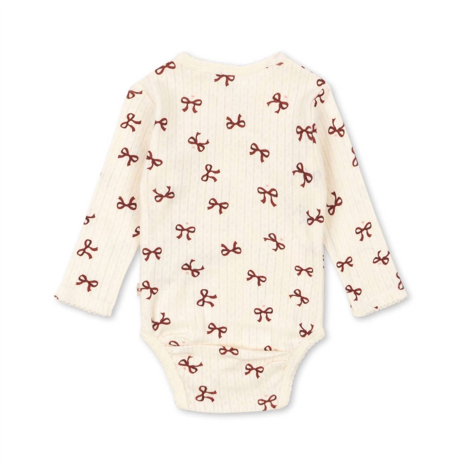Konges Sløjd - Kid's Bow Rouge Bodysuit