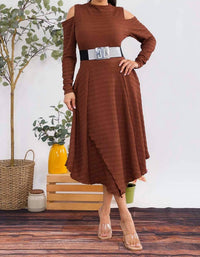 Karen T Design - Bubble Textured Midi Dress