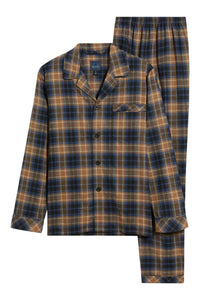 Majestic International - Men's Time Out Flannel Pajama Set