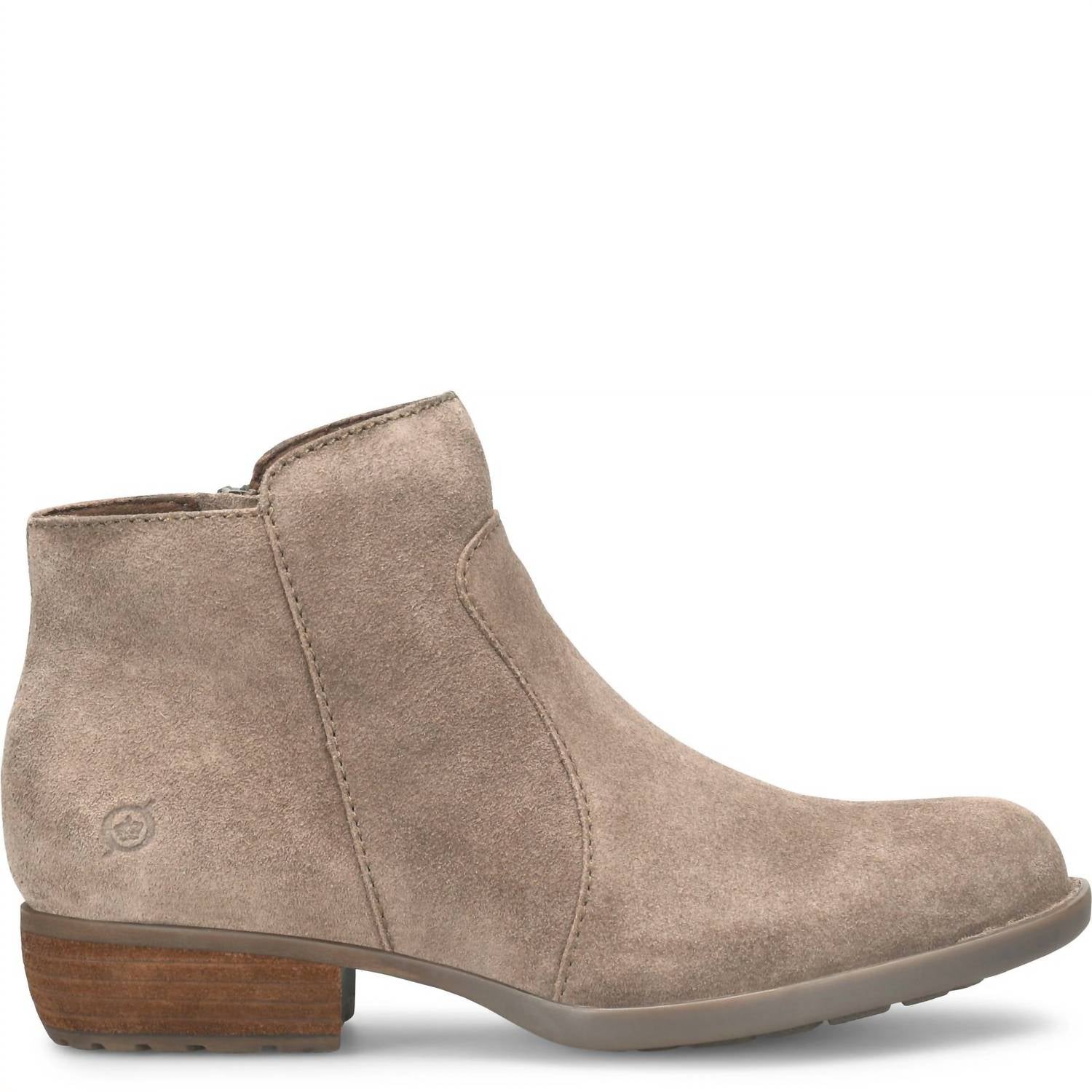 Born Women's Rani Booties in taupe - women's shoe