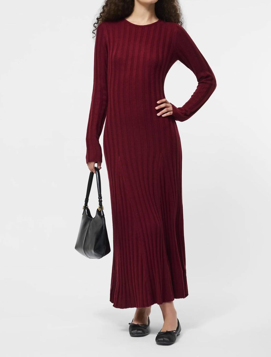 French Connection - Babysoft Long Sleeve Midi Dress