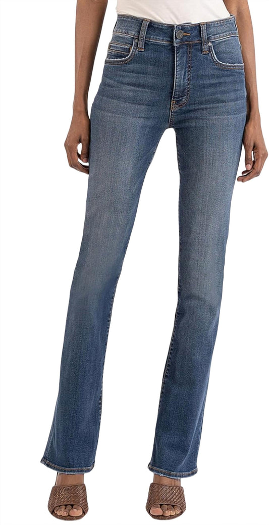 Kut From The Kloth - Natalie High Rise Fab Ab Bootcut Jeans