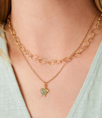 spartina 449 Women's Daufuskie Island Necklace in gold - women's jewelry - alternate view