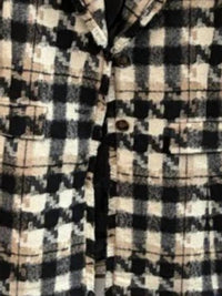 Boho Chic - Women's Checkered Blazer