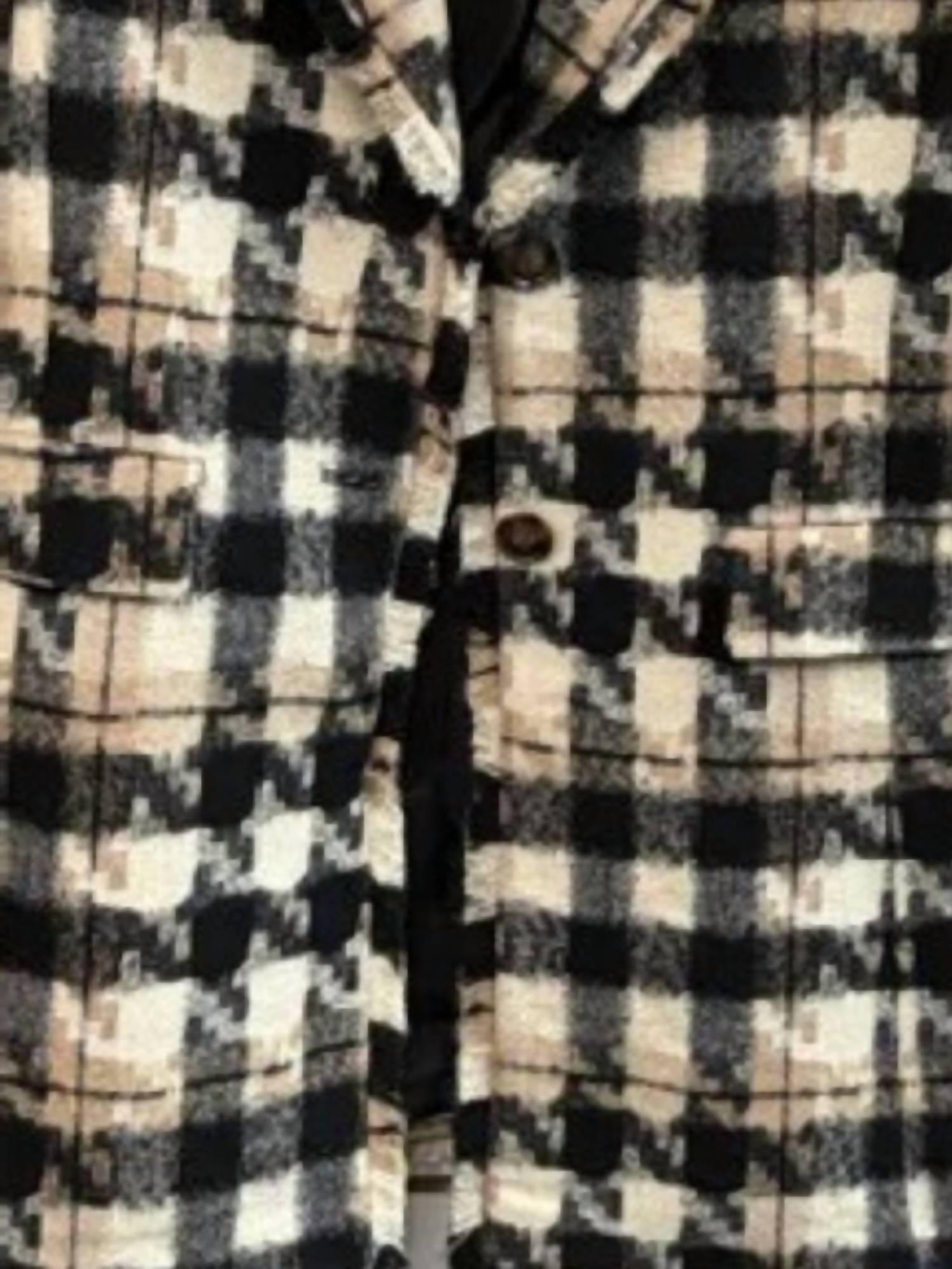 Boho Chic - Women's Checkered Blazer