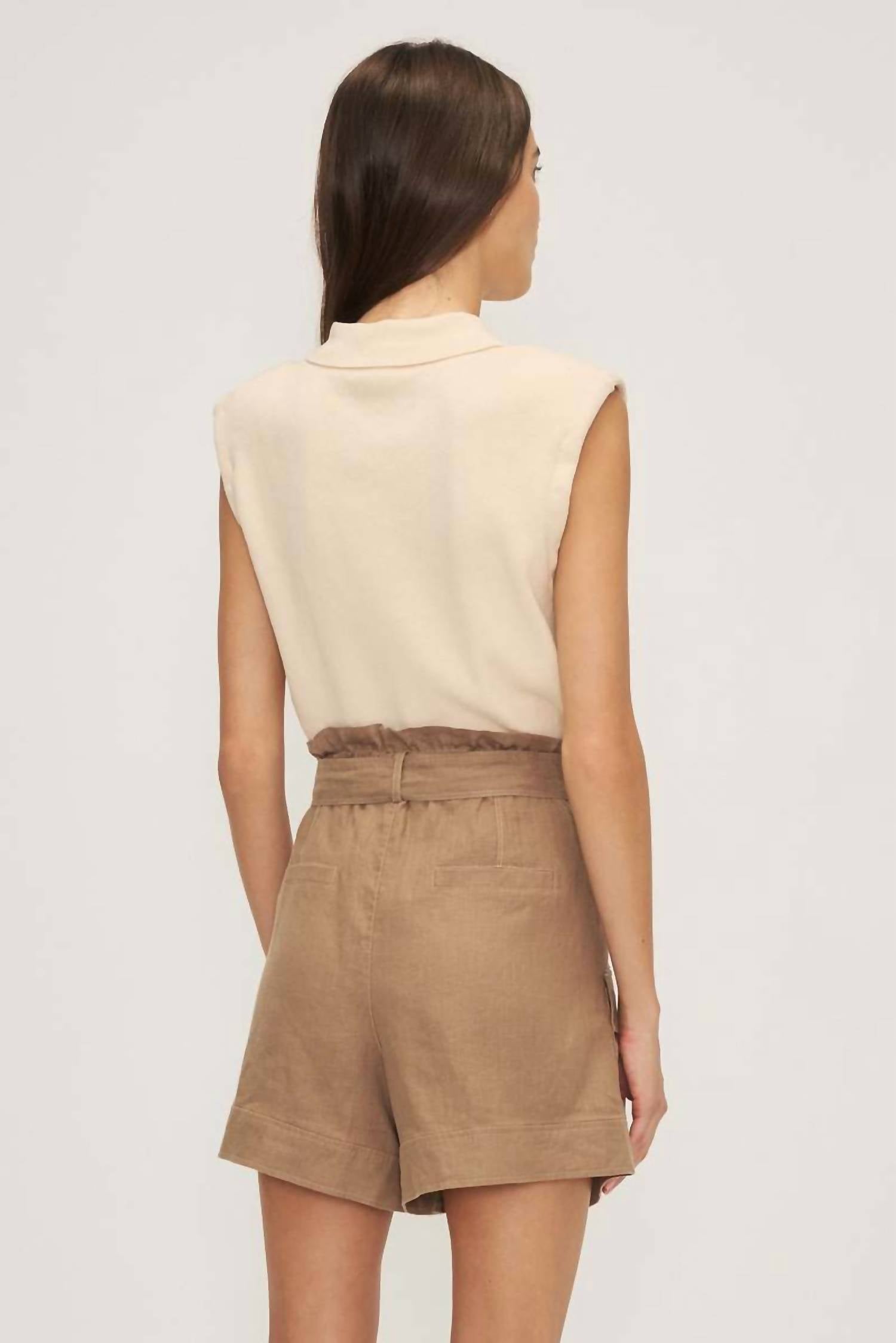 Melissa Nepton - Spencer Cuffed Short