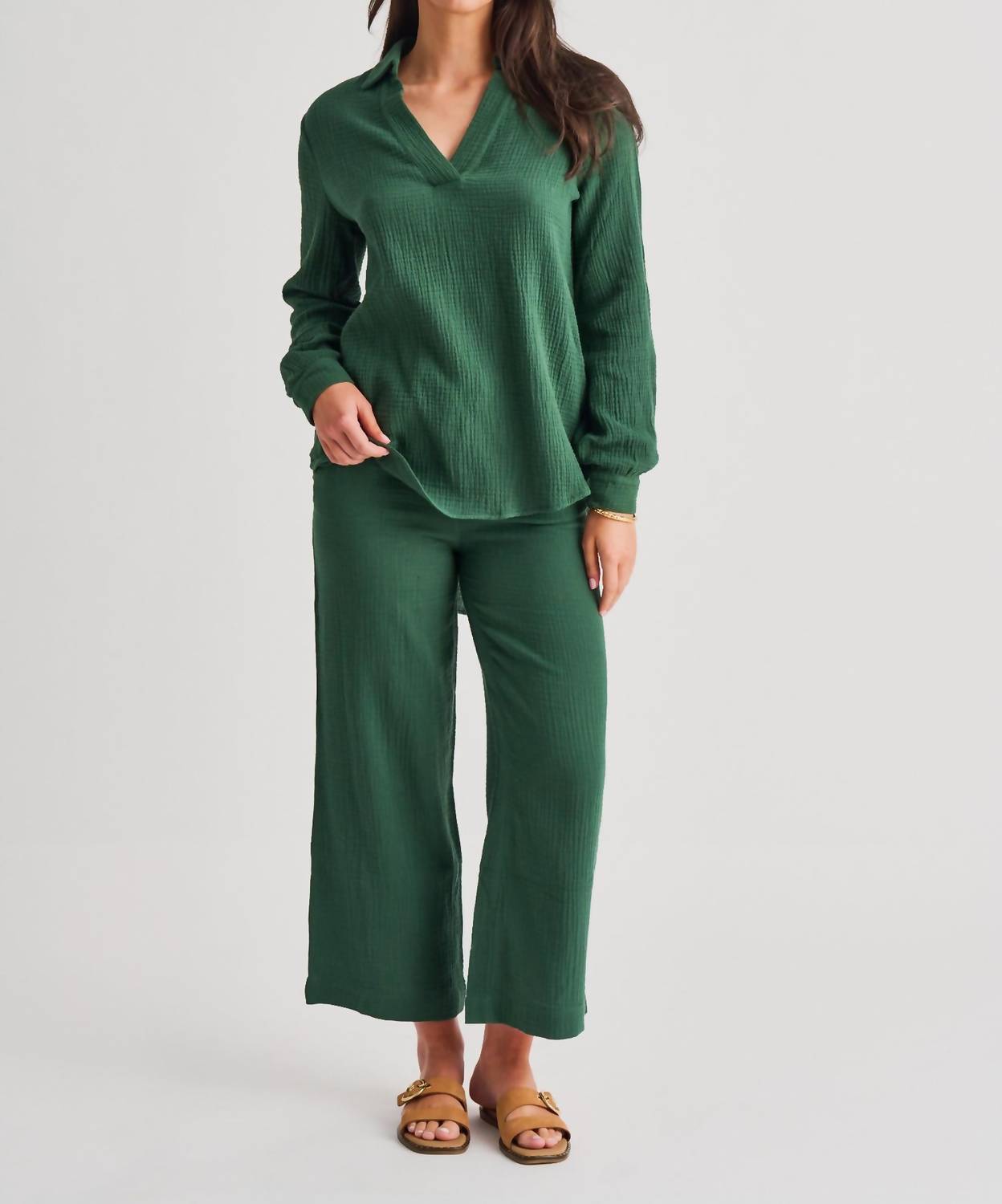 Everyday Sunday - Linen Blend Cover Up Pants