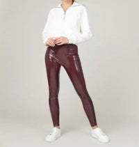 Spanx - Faux Patent Leather Leggings