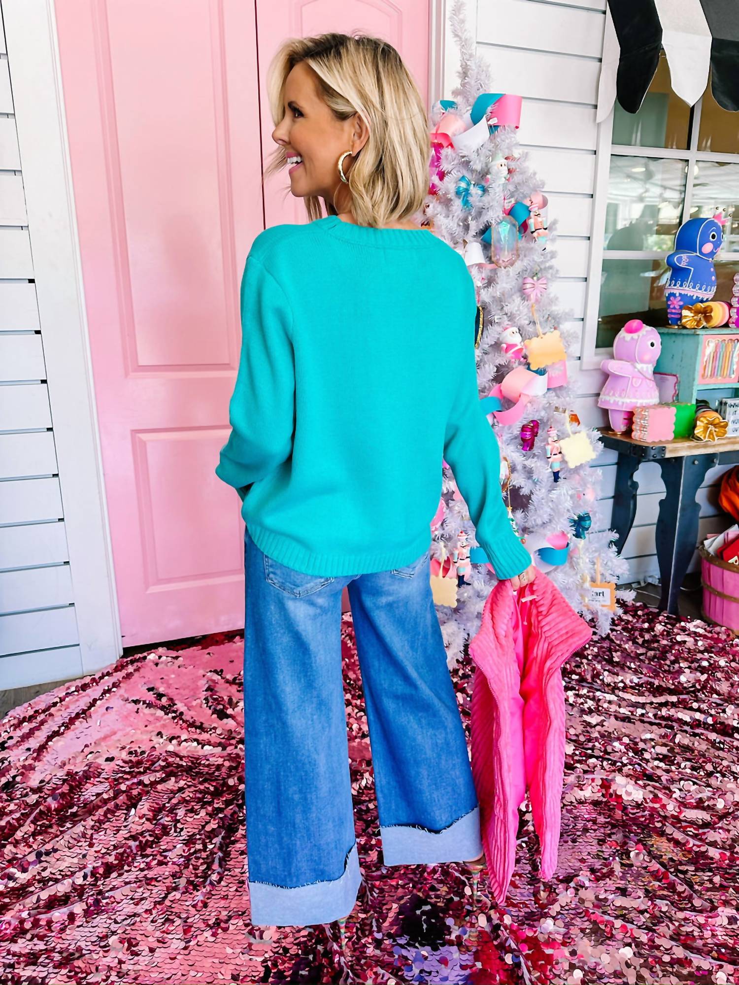 Panache Apparel - Jolly Crewneck Sweater