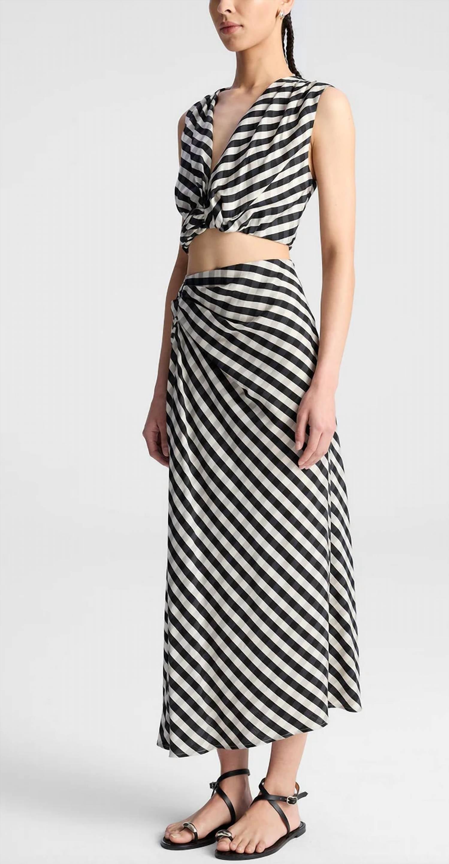A.L.C. - brooklyn gingham top