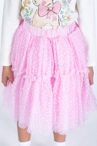 Rock Your Baby - Girl's Polka Dot Tulle Skirt