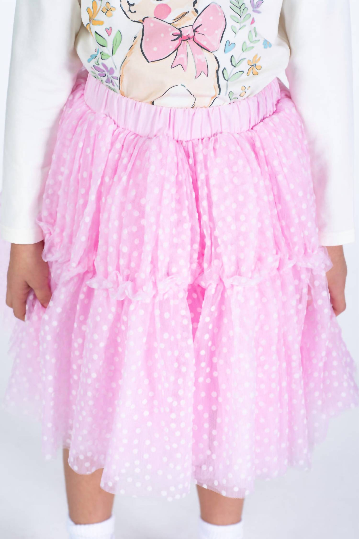 Rock Your Baby - Girl's Polka Dot Tulle Skirt