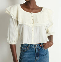 Nation Ltd - Sandra Bishop Sleeves Blouse