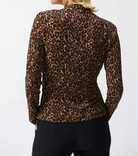 Joseph Ribkoff - Silky Knit Animal Print Top