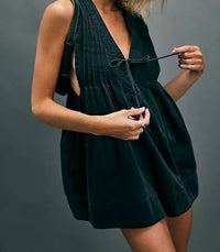 Free People - Webster Pleated Romper