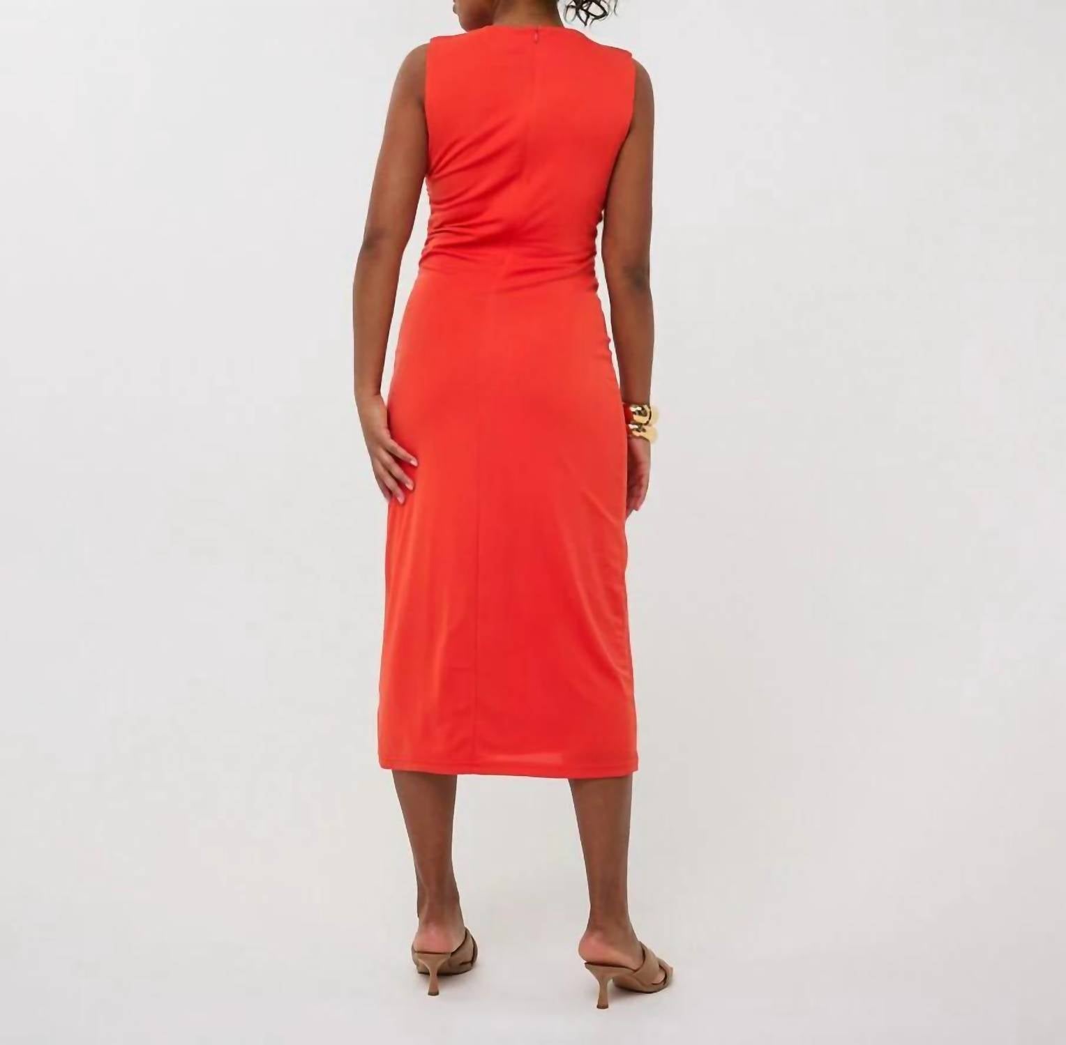 Esqualo - Denia Long Gathering Dress