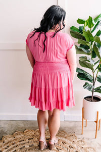 Oddi - Smocked Tiered Dress