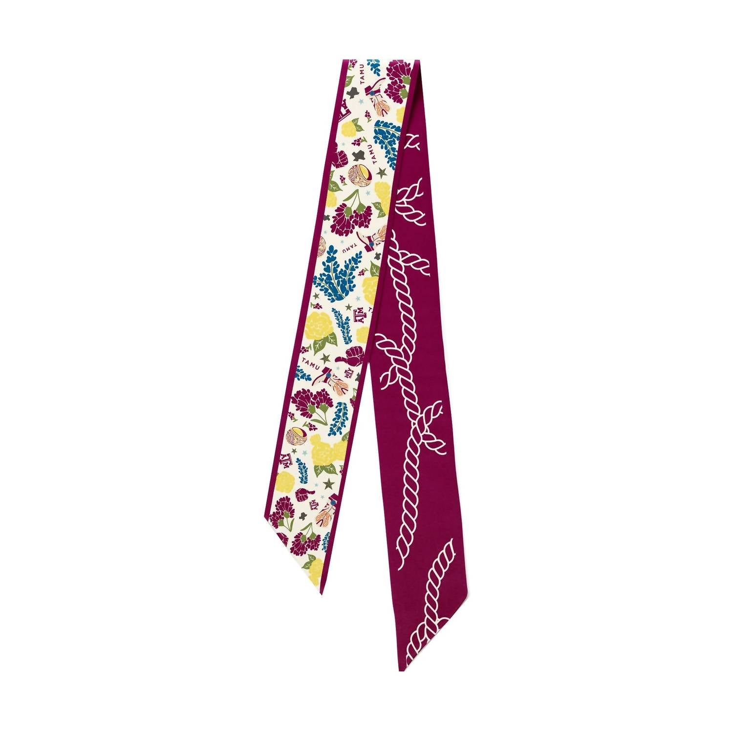 Saturday Silks - Women's Texas A&m Aggies Twilly Scarf
