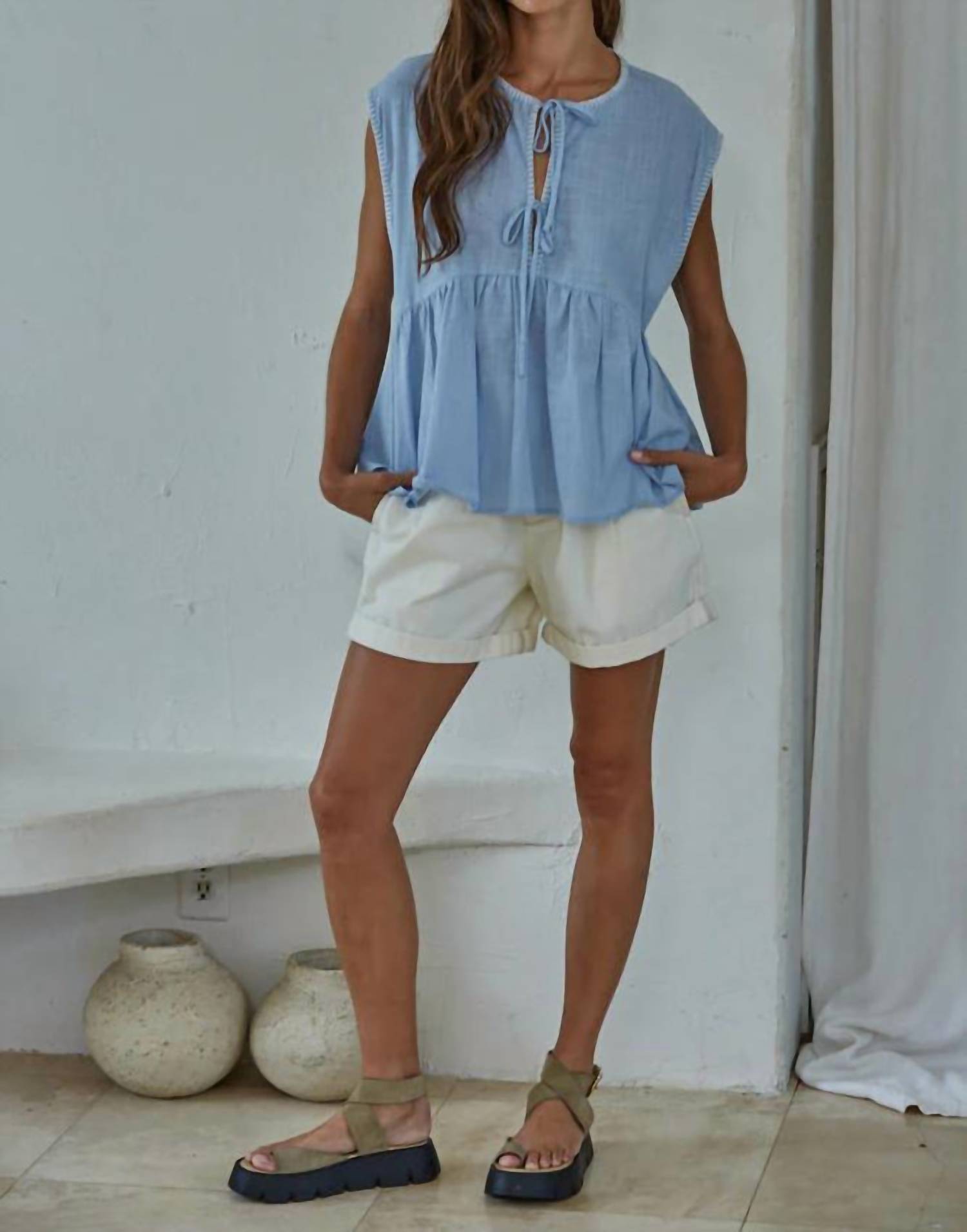 By Together - CALLA BABYDOLL TOP