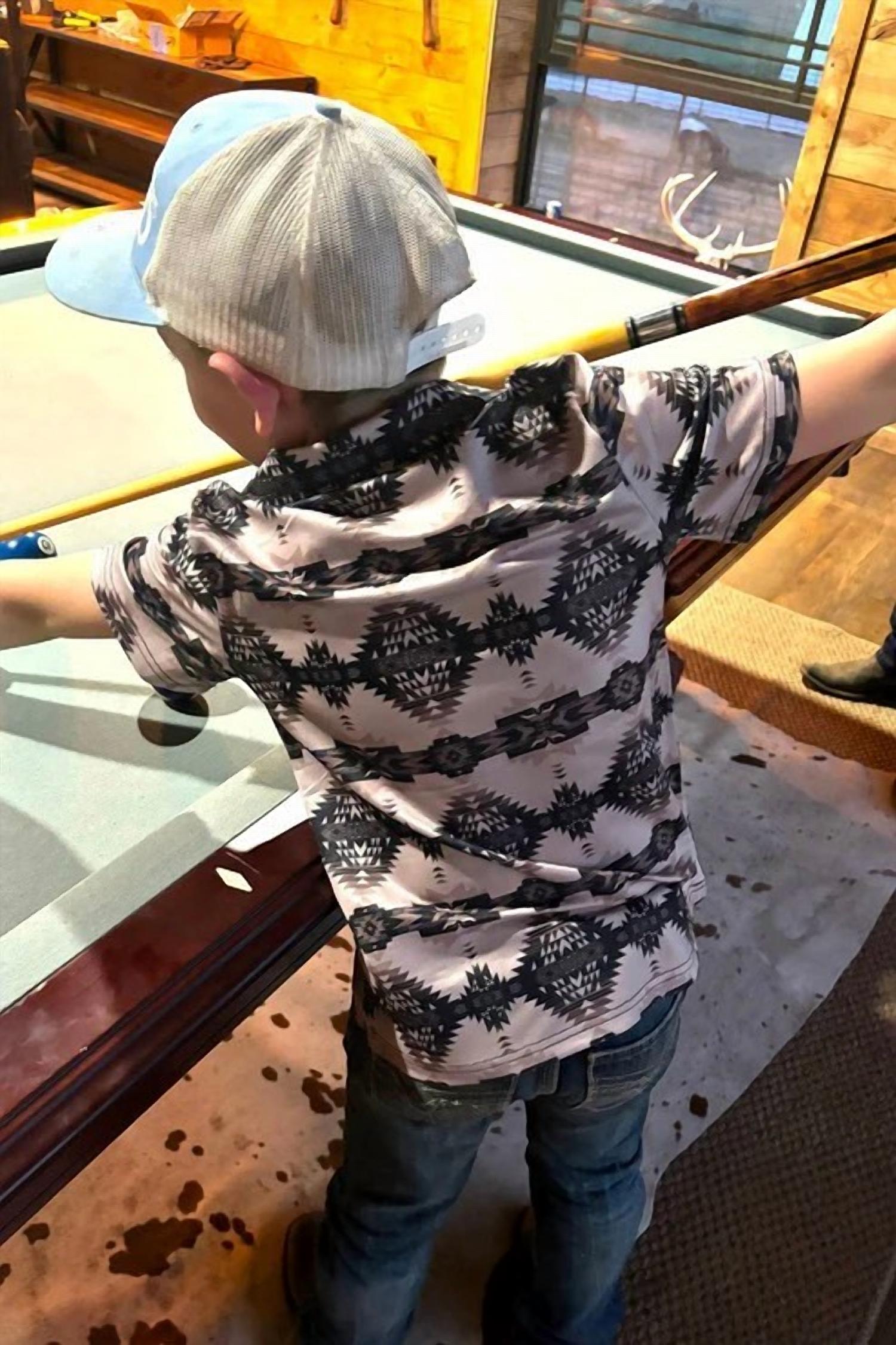 Sterling Kreek - Boy's Mini Maui Island Polo Shirt