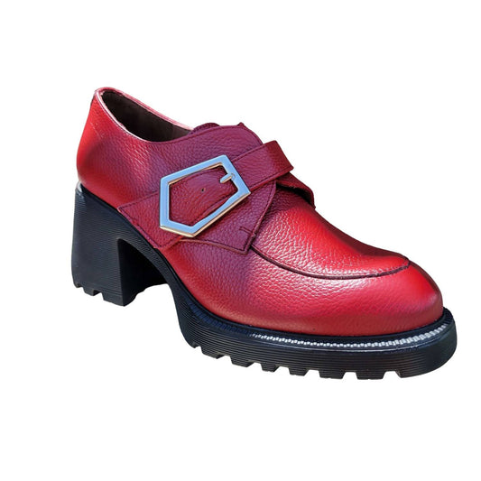 Wonders - Women's Lug Heeled Loafers