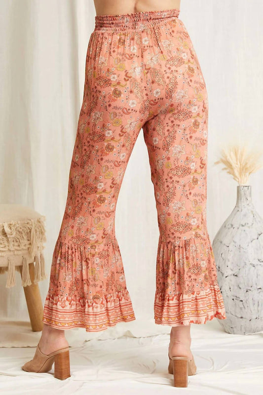 Scandal Italy - Women's Maia Paisley Bell Bottom Pants