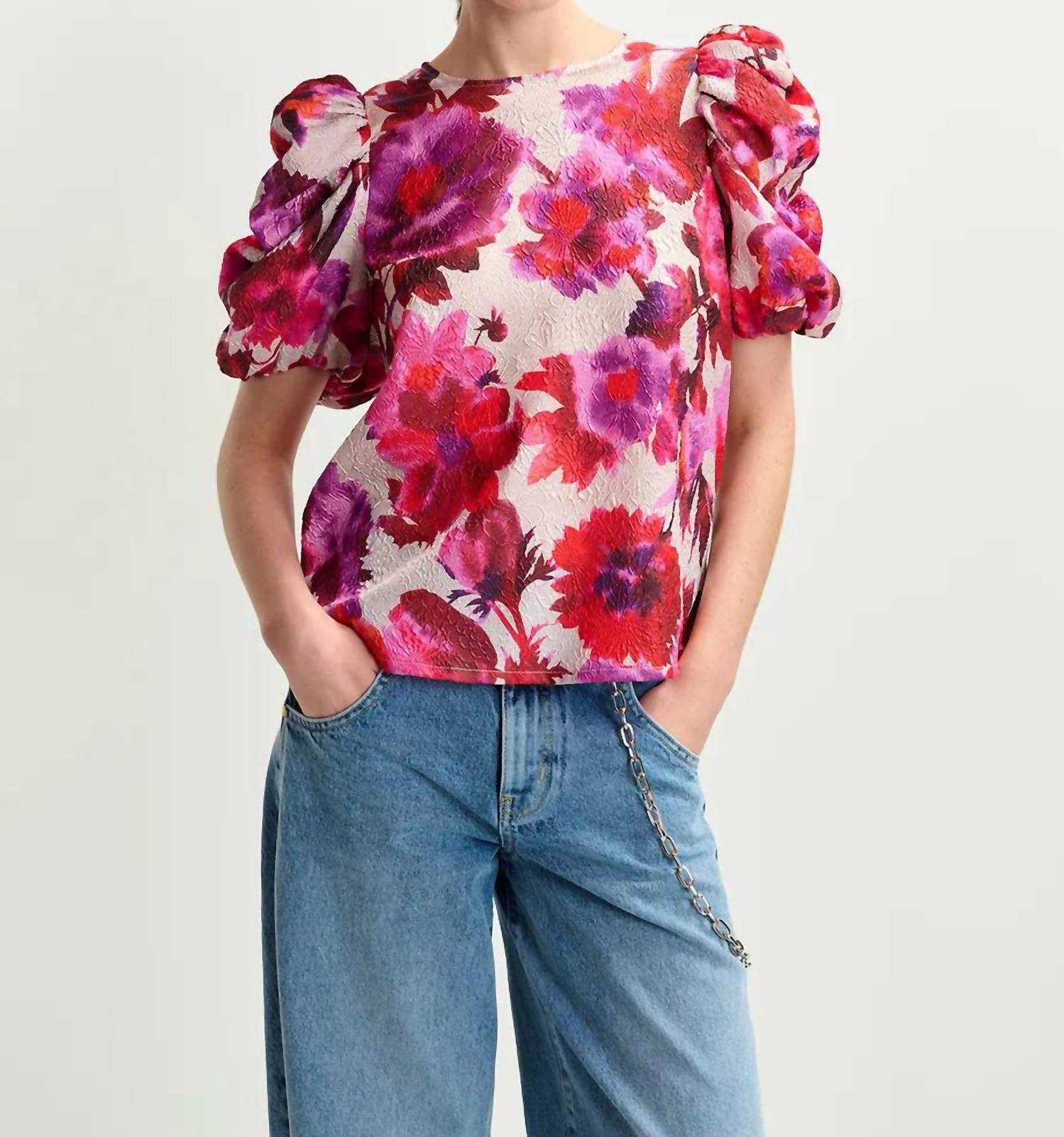 Essentiel Antwerp - Henrietta Puffy Sleeve Top