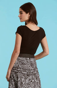 Tyler Boe - Perry Scoop Neck Tee Top
