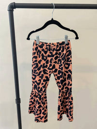 Aier Wholesale - Girls Lil Leopard Baby Flare Leggings