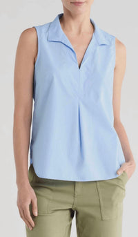 Tommy Bahama - Oceana Poplin Sleeveless Top