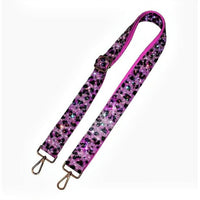 Mimi Wholesale - Leopard Rhinestone Crossbody Strap