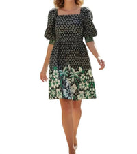 Emily Lovelock - Puff Sleeve Midi Dress