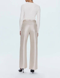 Pistola - Tate High Rise Bowed Wide Leg Jean