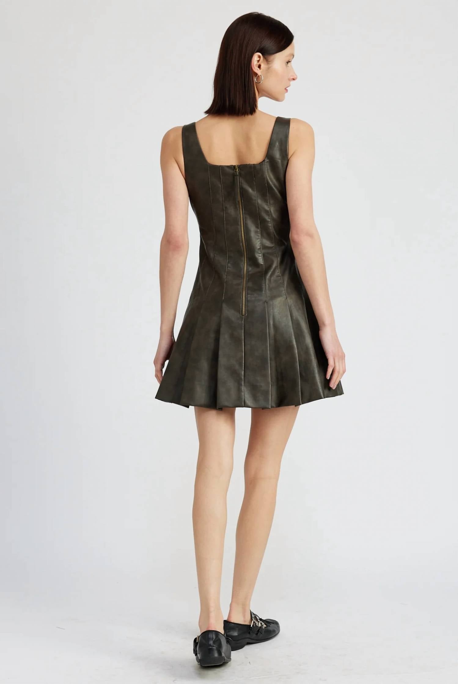 En Saison - Drew Pleated Mini Dress