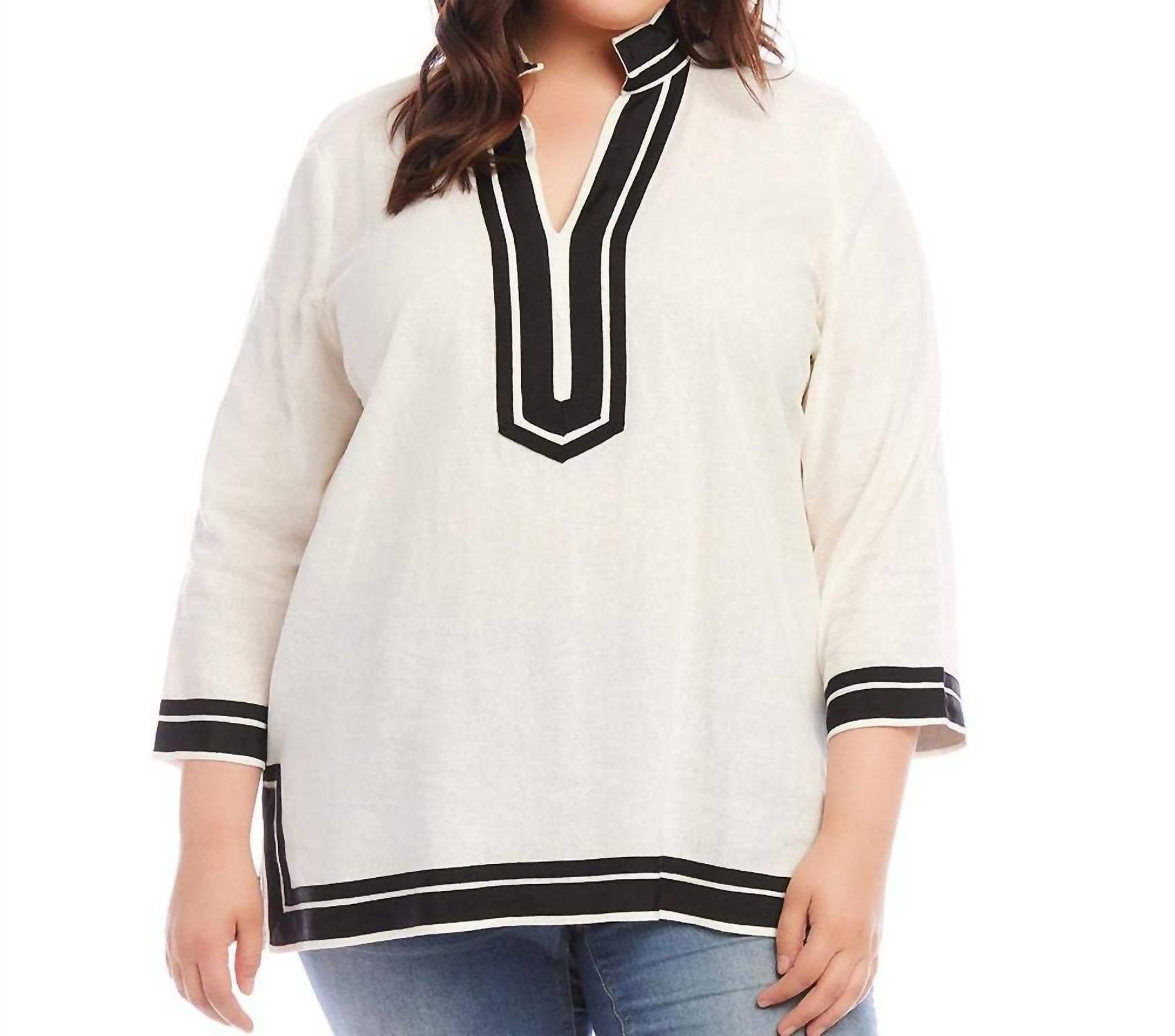 Karen Kane - St. Tropez Tunic - Plus