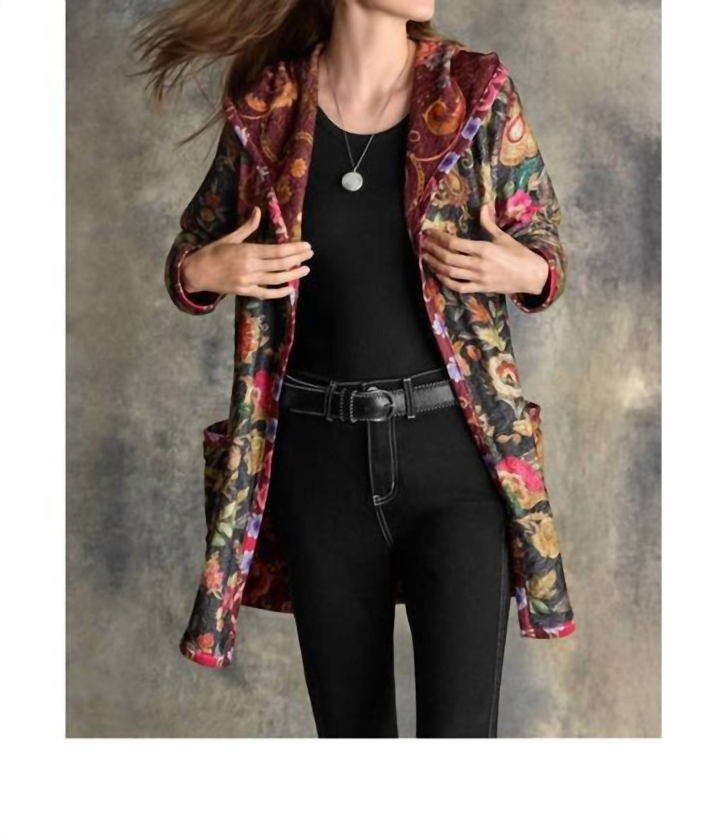 Johnny Was - JOAN MIDI SHERPA JACKET